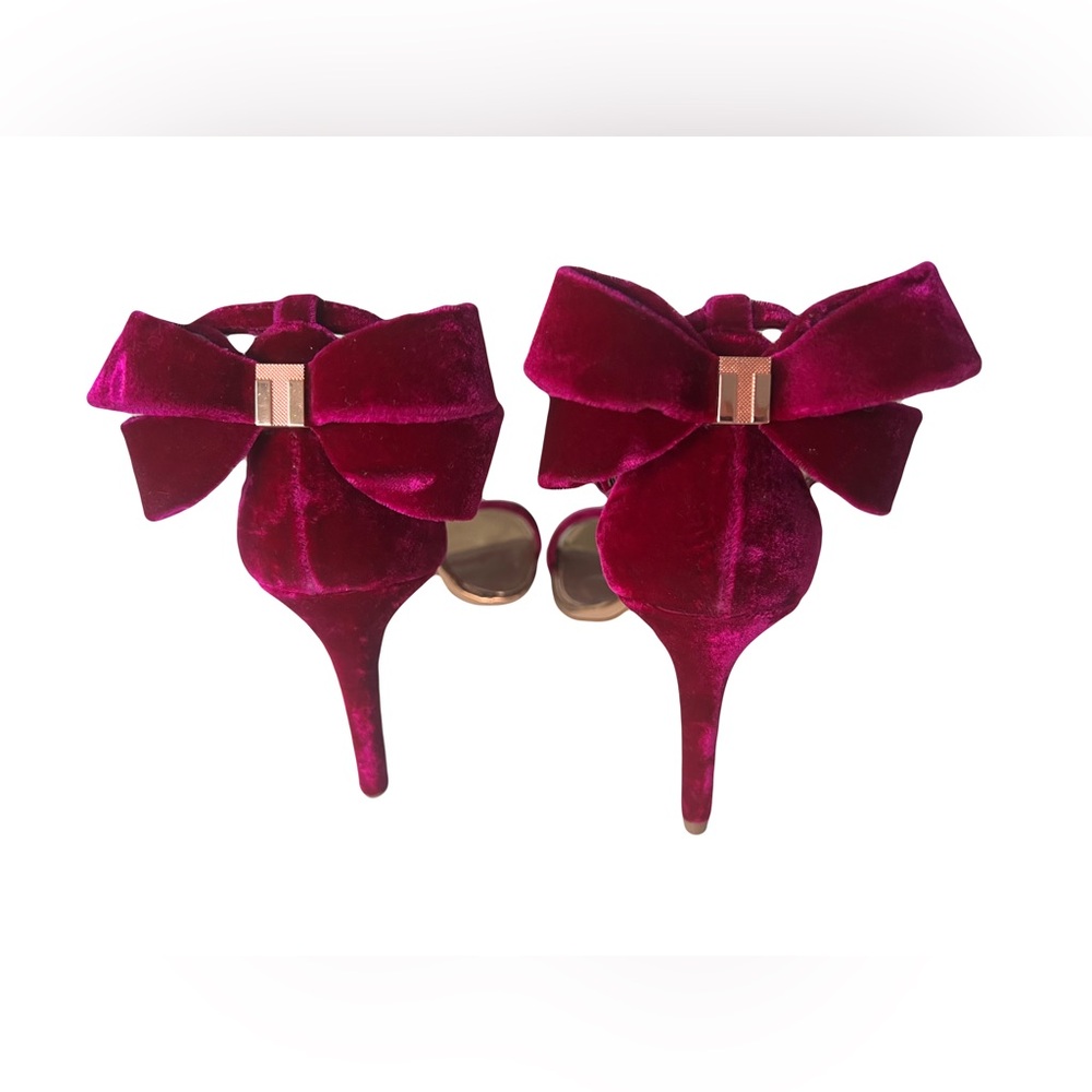 Ted Baker Pink Bow Stilettos